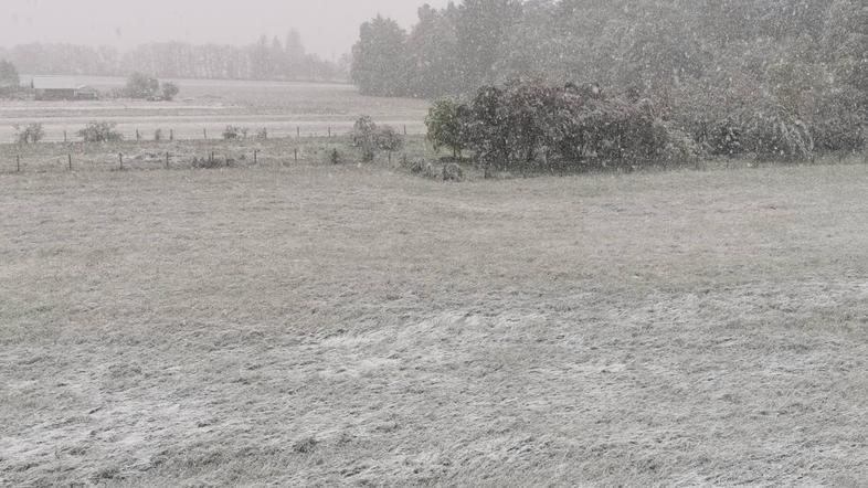 vreme Ljubljana sneg