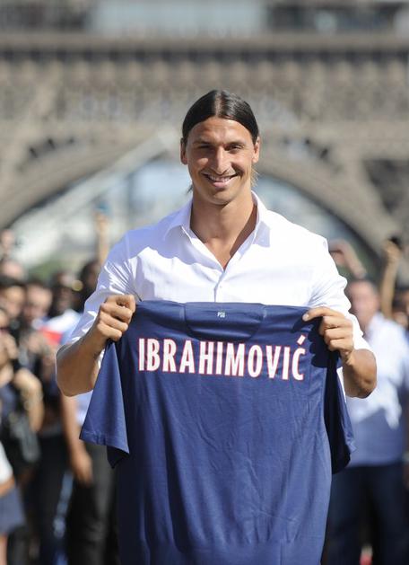 zlatan ibrahimović, PSG, predstavitev