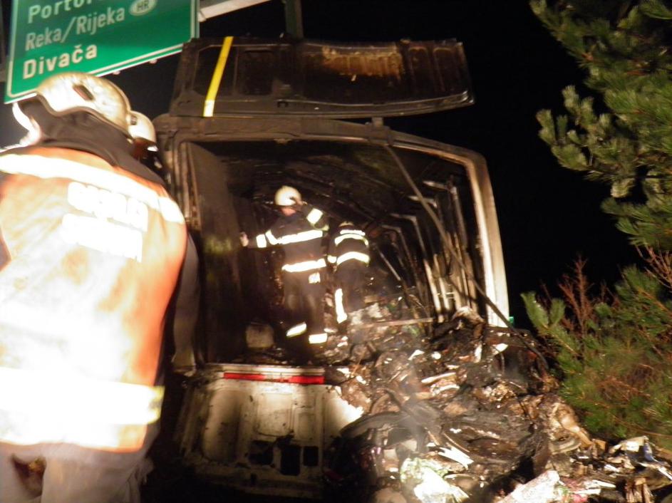 prometna nesreča Sežana Gabrk