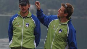 Luka Špik in Iztok Čop sta se zanesljivo uvrstila v nadaljevanje tekmovanja.