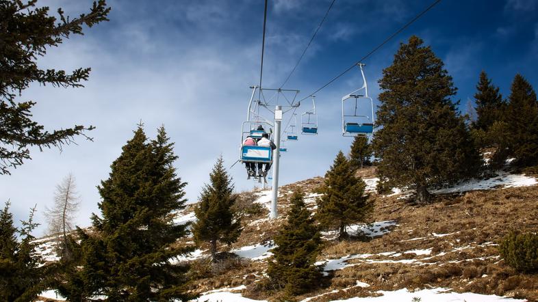 Globalno segrevanje: Pomanjkanje snega na smučišču