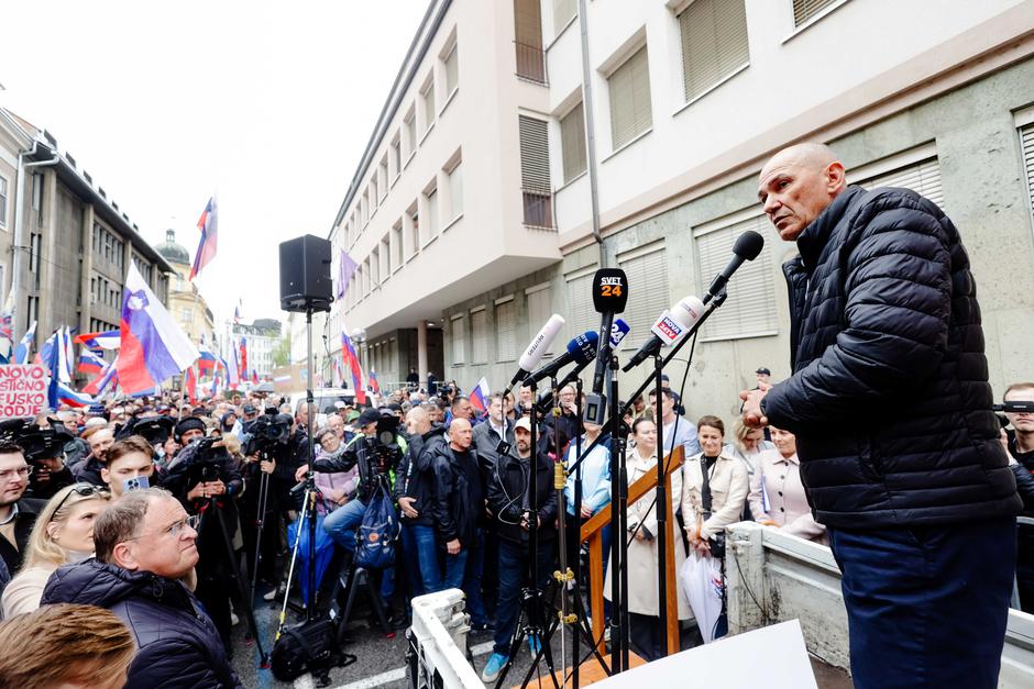 sojenje Janez Janša | Avtor: Saša Despot