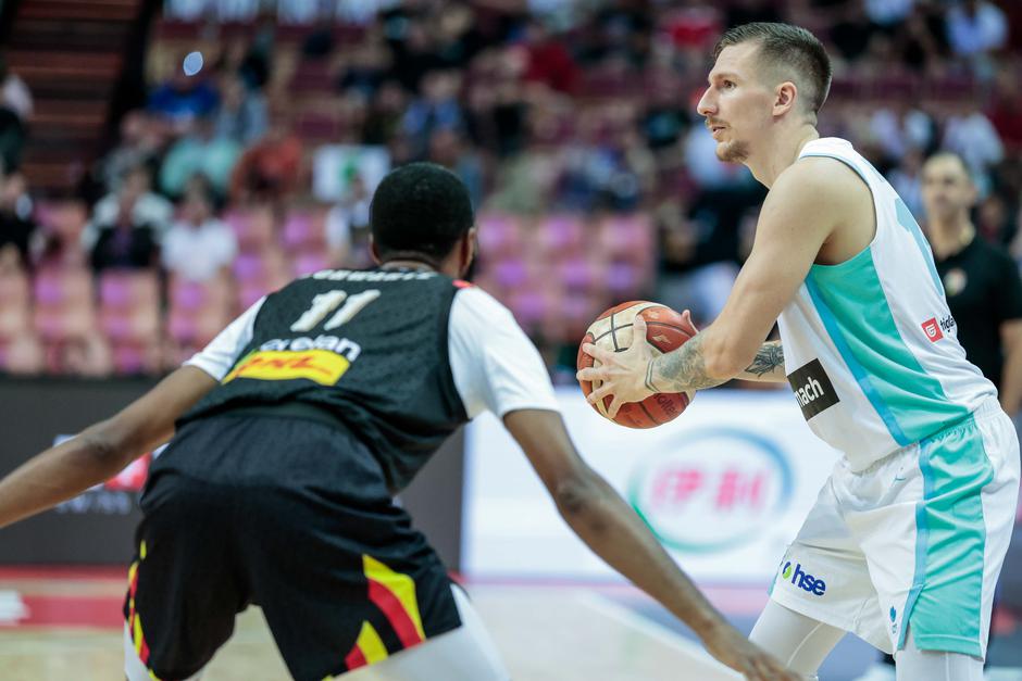 eurobasket 2025 slovenija belgija, gregor hrovat | Avtor: Saša Despot