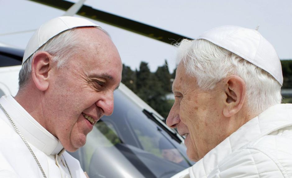 Obisk Frančiška pri Benediktu XVI. | Avtor: Reuters