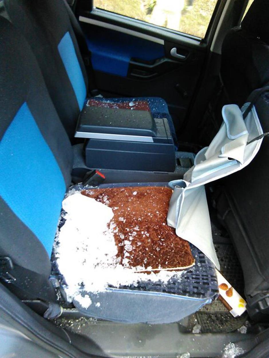 Led na avto | Avtor: Koroški Gasilski Zavod