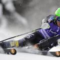 Ted Ligety je tretjič zapored najhitreje presmučal podkorensko strmino. (Foto: R