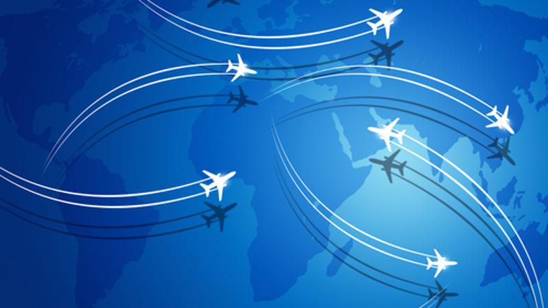 letala destinacija svet potovanje