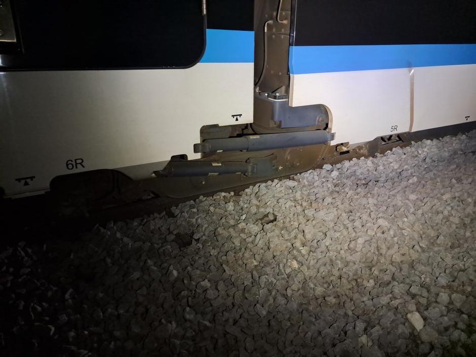 Iztirjenje vlaka na Gorenjskem | Avtor: SŽ