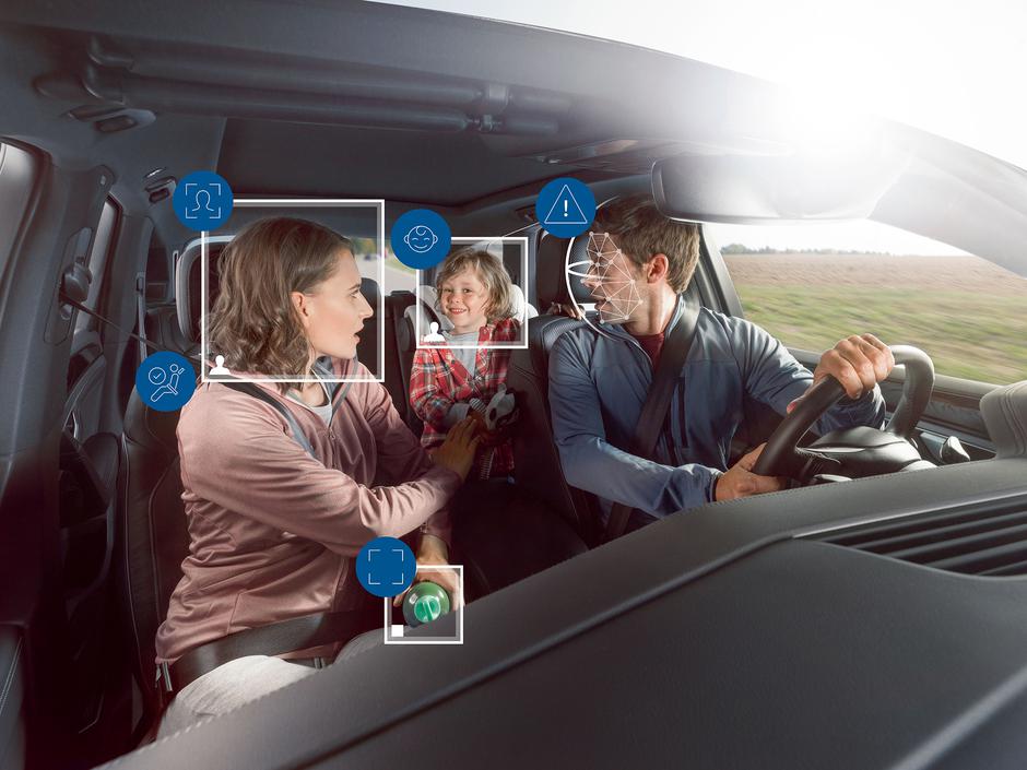 bosch, opazovanje voznika, kamera, voznikova nepozornost, asistenčni sistemi | Avtor: Bosch