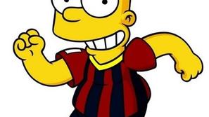 Bart Simpson Barcelona dres epizoda nogomet Simpsonovi Simpsons