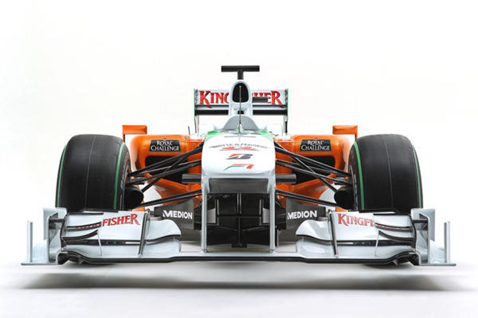 predstavitev dirkalnik 2010 Force India Mercedes