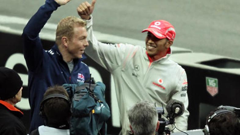 Hoy in Hamilton sta se sredi decembra skupaj pokazala na Dirki prvakov na Webmle