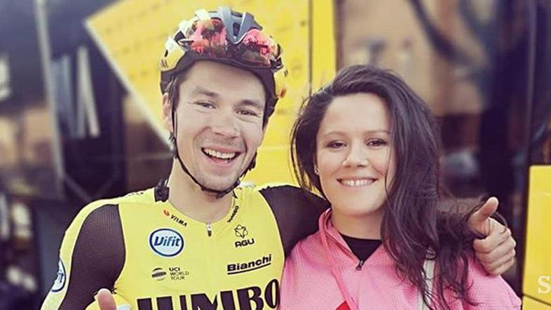 Primož Roglič, Lora Klinc