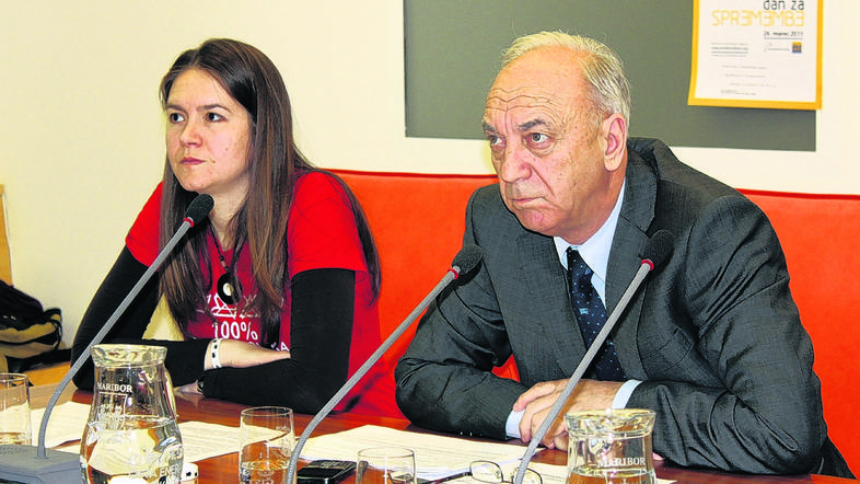 Tjaša Arko in podžupan Janez Ujčič si želita, da akcija ne bi bila zgolj enkratn