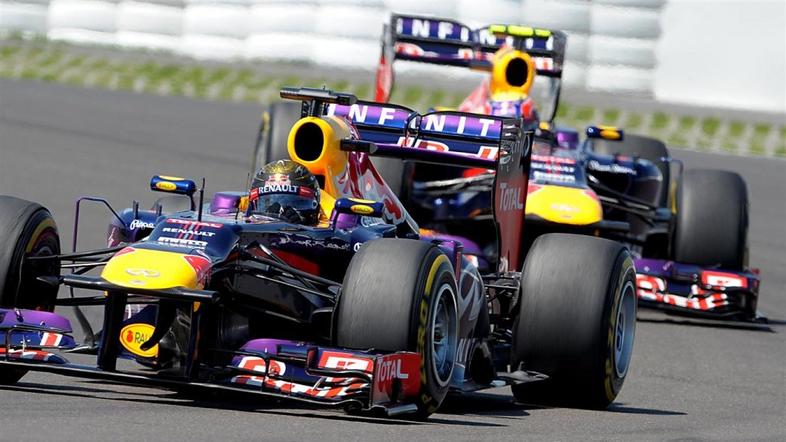Vettel Webber Nürburgring VN Nemčije velika nagrada formula 1 dirka