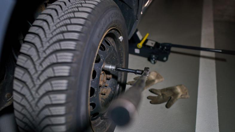 Menjava pnevmatik zimske gume