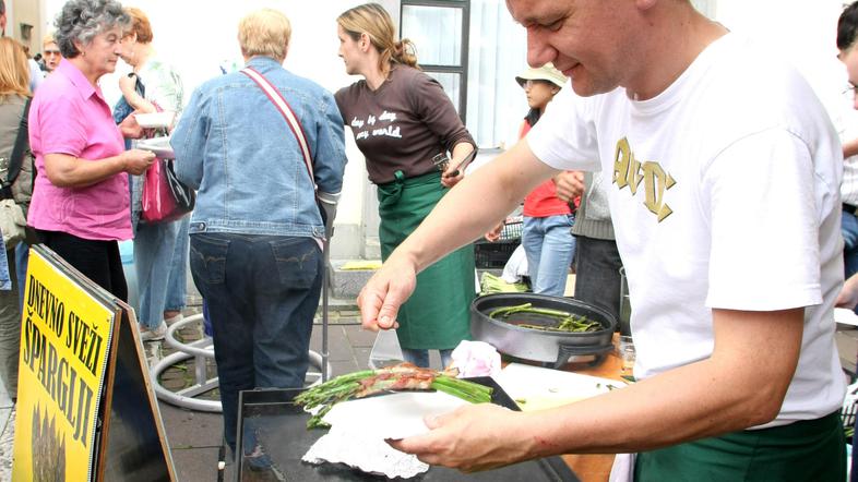 Na prireditvi so prikazali uporabo zdrave, sveže hrane, pridelane na slovenskem 