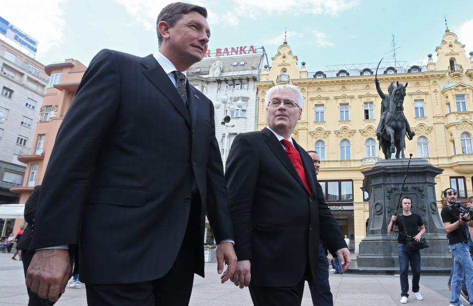 Ivo Josipović Borut Pahor