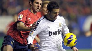 Higuain Bertran Osasuna Real Madrid Liga BBVA Španija liga prvenstvo