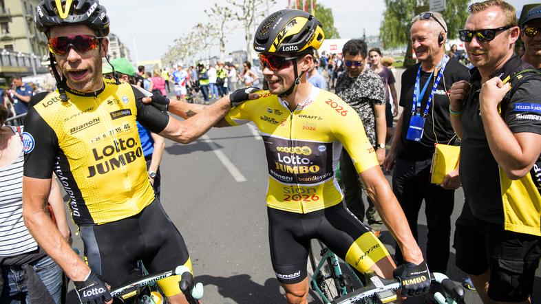 Primož Roglič po Romandiji