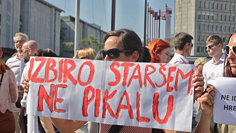 mirni shod staršev