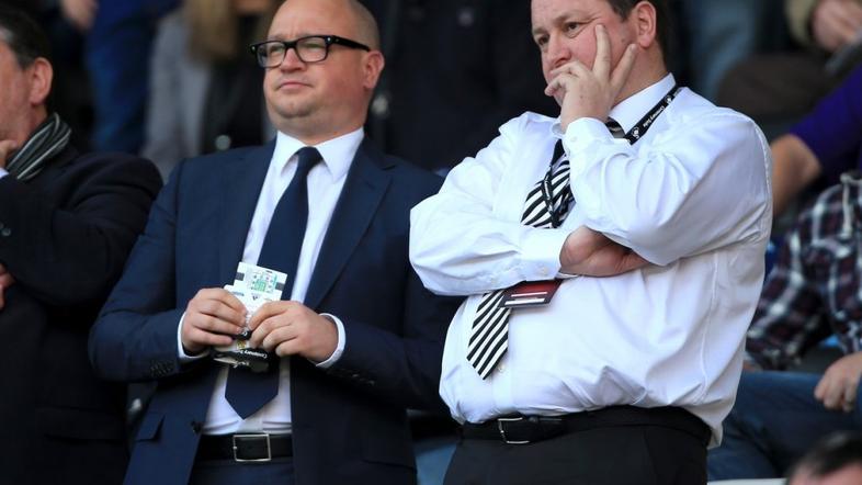 Lee Charnley, Mike Ashley 