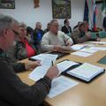slovenija 20.03.14. Dolenjska, Zuzember, svetniki na izredni obcinski seji, v os