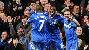 Ramires Ba Mata Chelsea Southampton Premier League Anglija liga prvenstvo