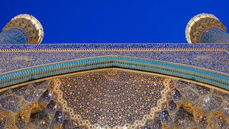 Modri privid v puščavi?