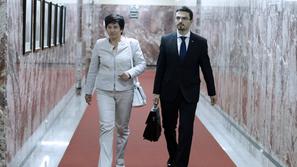 Ljudmila Novak in Matej Tonin