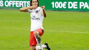 Cavani Lens PSG izključitev ostrostrelec