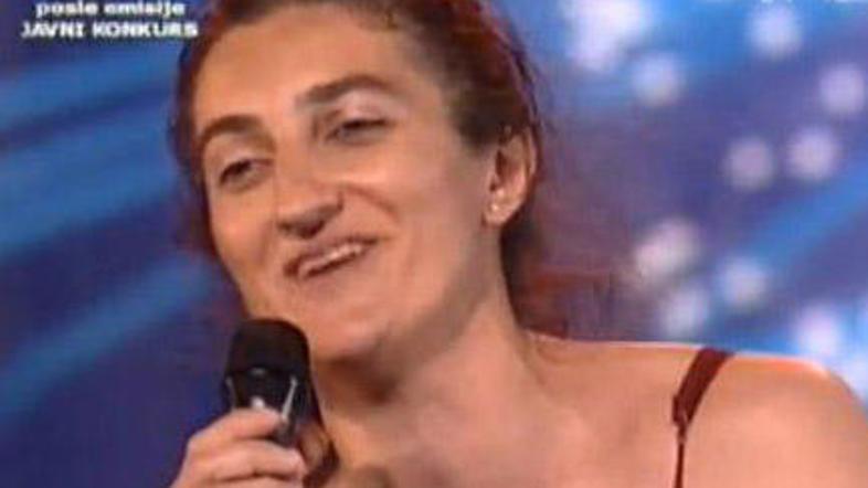 Sandra Todorović je navdušila s pesmijo Con te Partiro.