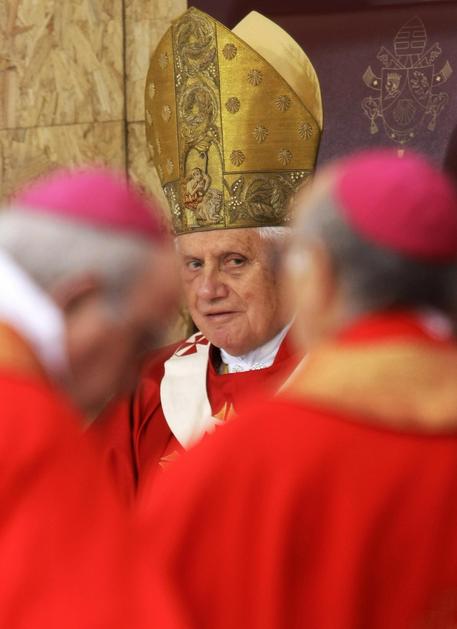 Papež Benedikt XVI. je junija med mašo v Vatikanu žrtve spolnih zlorab prosil za