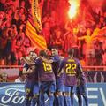 Barcelona Porto superpokal navijači