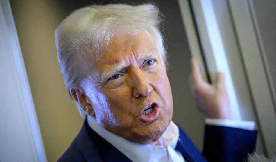 Trump je novinarje televizijske hiše CNN odgnal s svojega letala