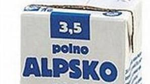 Ljubljanske mlekarne zaradi večjega števila reklamacij iz prodaje umikajo alpsko