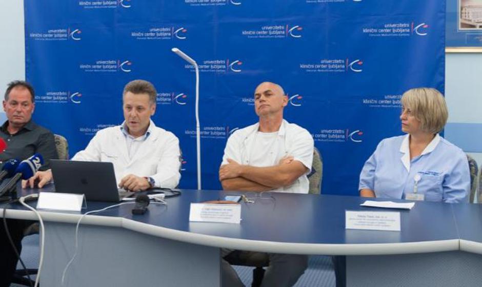 Dr. Uroš Ahčan in Dr. Vojko Didanovič | Avtor: UKC LJ