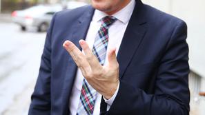 Slovenija 04.11.2013 Gregor Virant, sestanek ministra za notranje zadeve Viranta