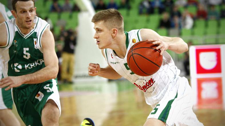 Union Olimpija Krka liga ABA Stožice Vladović Rupnik
