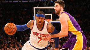 carmelo anthony la lakers new york knicks