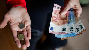 denar, bankovci, gotovina, kovanci