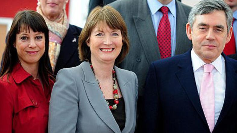 De Pierova (prva z leve) v družbi Browna. (Foto: Daily Mail)