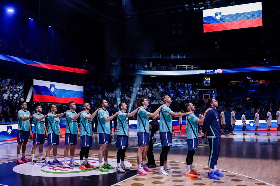 eurobasket 2025 Nemčija Slovenija