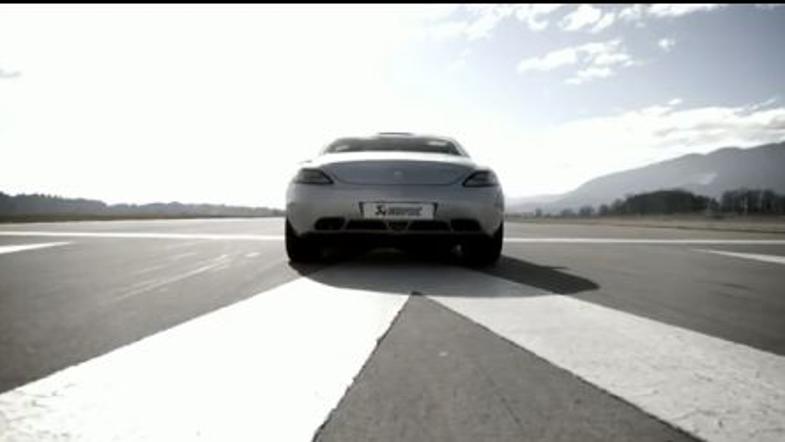 Akrapović Mercedes SLS AMG