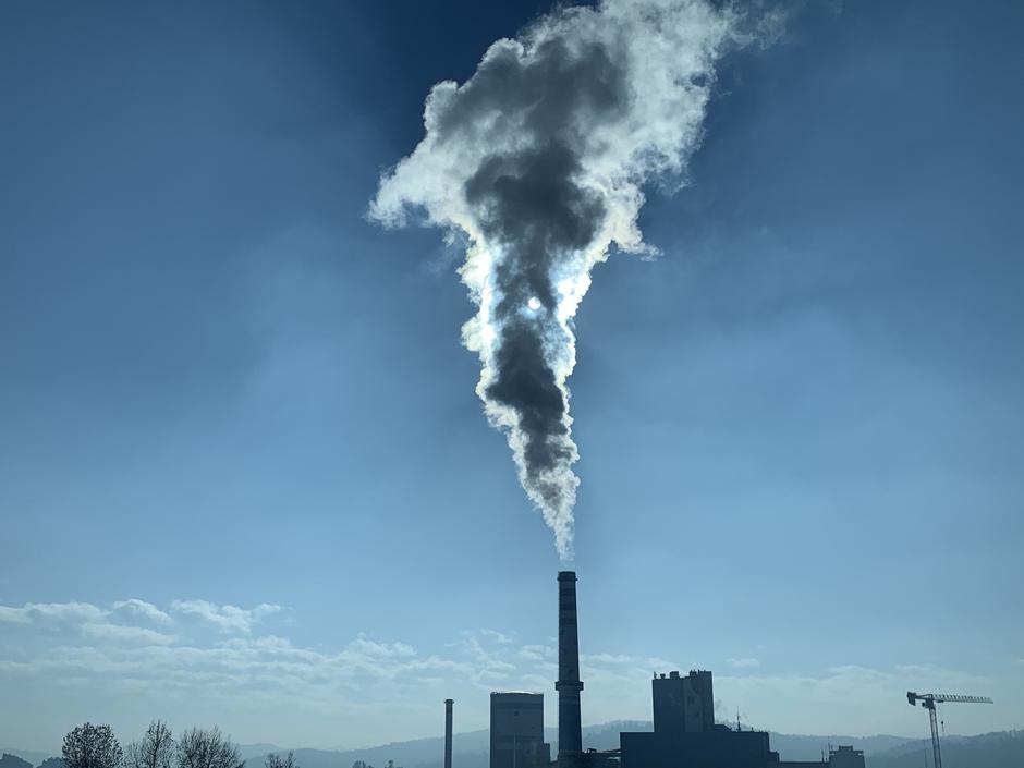 Izpust toplarna okolje co2 narava onesnaževanje | Avtor: Andrej Leban