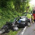 Prometna nesreča pri Litiji
