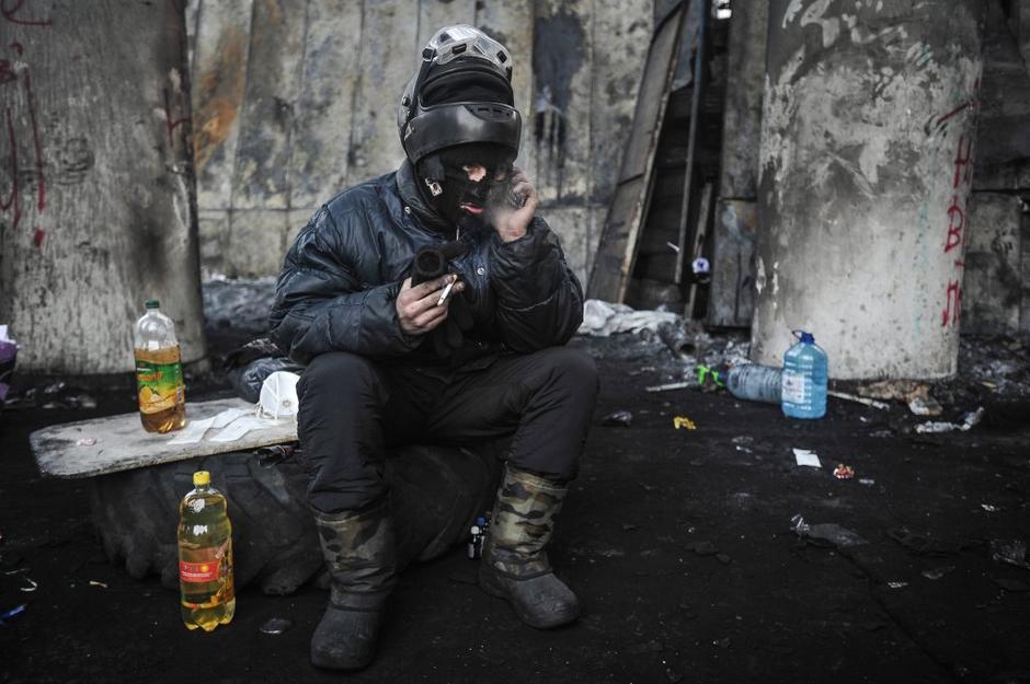 Ukrajina Kijev protesti | Avtor: EPA