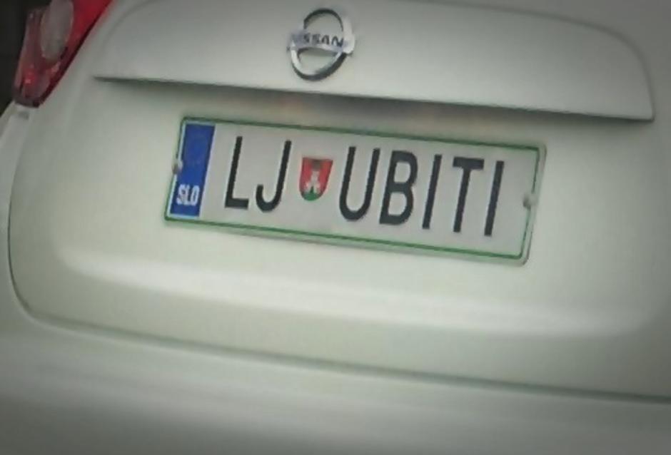 Registrska tablica | Avtor: Žurnal24 main