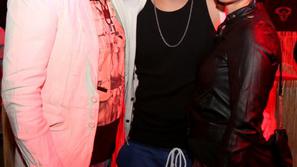 Miki in Petra Vlahovič s prijateljem