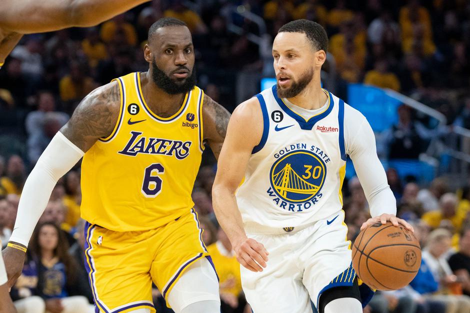 LeBron James in Stephen Curry | Avtor: Profimedia
